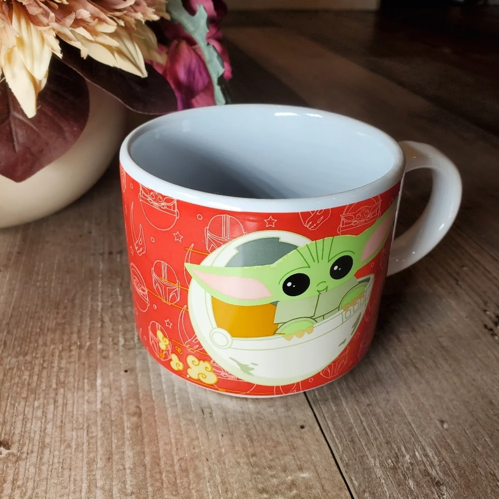 Star Wars Ceramic 14oz Red Grogu 